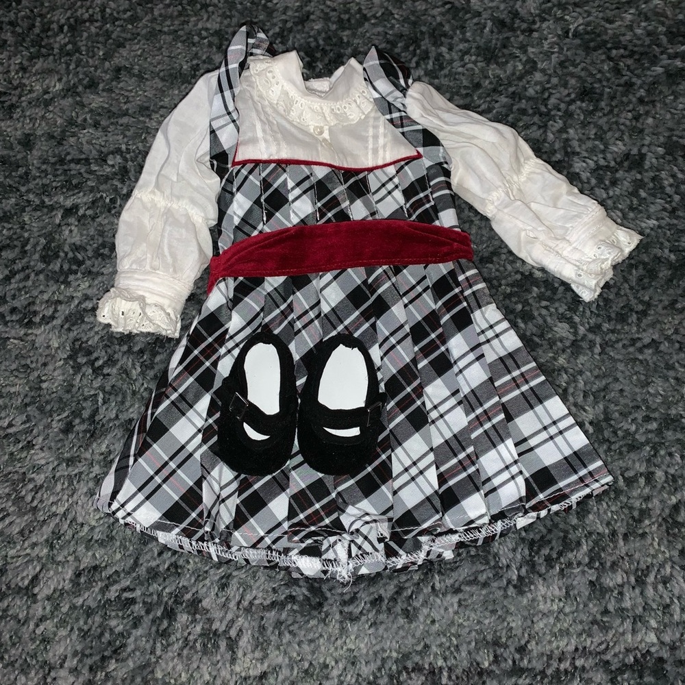 American Girl Doll Nellie’s Holiday Outfit